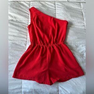 Forever 21 orange romper